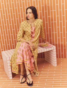 Conjunto de bata y camisón - Stella Rittwagen - FashionsVida