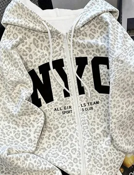 Prenda de abrigo para mujer talla grande, nuevo estilo otoño/invierno, chaqueta para mujer talla grande, estampado, estampado de letras, estampado de - Shein - FashionsVida