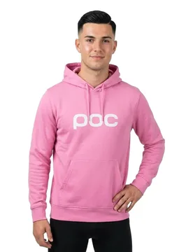 Felpa Con Cappuccio Thulite Pink / Hydrogen White - Poc - FashionsVida