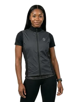 Gilet Gravel Warm Merino Black - Scott - FashionsVida