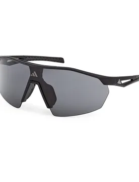 Sport Occhiali Da Sole Anemos Light S Matte Black 0002A Smoke/CAT3 - Adidas - FashionsVida