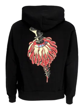 Felpa Cappuccio Uomo Screw Hoodie Black - Propaganda - FashionsVida