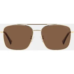 Gafas de sol de hombre cuadrada metalica con lente polarizada