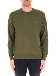 Felpa girocollo VERDE OLIVA S