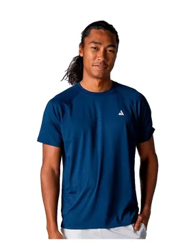 Court Short Sleeve T-shirt Navy Blue XL - JOOLA - FashionsVida