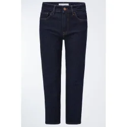 Vaqueros true cropped slim de mujer