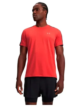Velociti Reflect Short Sleeve T-shirt Red / Reflective 2XL Men - Under armour - FashionsVida