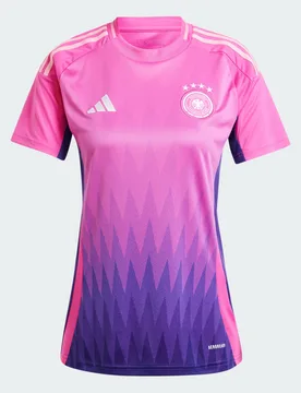 Maglia Away 24 Germany L Semi Lucid Fuchsia / Team Colleg Purple - Adidas - FashionsVida