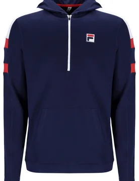 Heritage 1/4 Zip Hoodie - UK S - FILA Tennis - FashionsVida