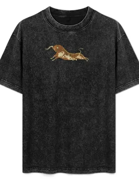 Let's go run with a bull in Knossos T-Shirt Work Wear Short Sleeve T-Shirt - Aliexpress - FashionsVida
