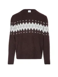 Eleventy Jersey rojo oscuro XXL