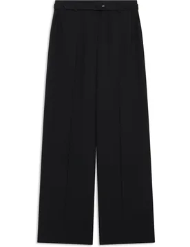 Pantalón sartorial de mujer de corte ancho - Caroll - FashionsVida
