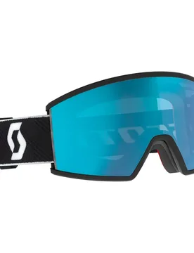 Masque De Ski Ambit Black / White Amplifier Aurora Green/CAT2 Homme - Scott - FashionsVida