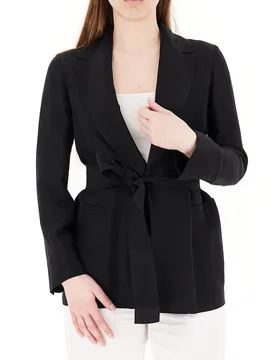 Blazer con cintura NERO 40 - Pennyblack - FashionsVida