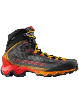 Chaussures de randonnée en GORE-TEX® - Aequilibrium Hike GTX Carbon/Yellow - Taille 46 - Jaune - La Sportiva - FashionsVida