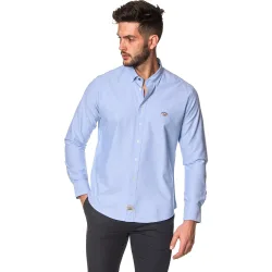 Camisa oxford de hombre regular liso en Colección Bandera