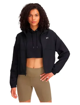 Veste Rival Woven Black / White M - Under armour - FashionsVida
