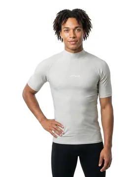Rash Guard Manches Courtes Bossa Silver 2XL - Orca - FashionsVida
