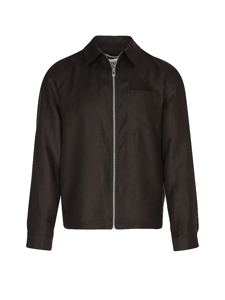 Giacca di lino JERSON 1 marrone L - Drykorn - FashionsVida