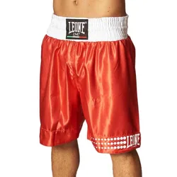 Leone1947 Short De Boxe Ab737 Red L
