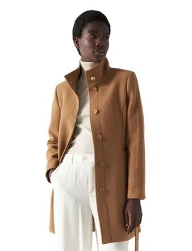 Manteau 21006875 Dark Beige V2 S - Salsa Jeans - FashionsVida