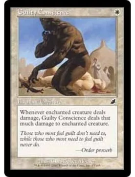 Guilty Conscience (foil) Scourge - Magic: The Gathering - FashionsVida