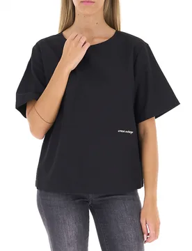 T-shirt misto viscosa NERO M - Armani exchange - FashionsVida