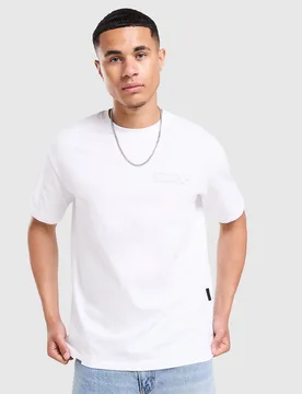 Mens Chromatic T-Shirt - Bianco, bianco bianco Uomo taglia S - Hoodrich - FashionsVida