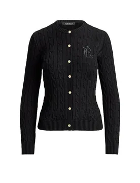 Strickjacke schwarz S damen - LAUREN RALPH LAUREN - FashionsVida
