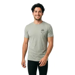 Maglietta A Maniche Corte Defined Dri Spray Grey M