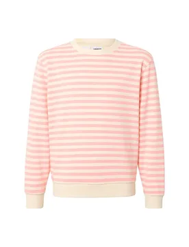 Felpa Uck6135 Lemonade Pink / White Sand 158-164 cm - Urban classics - FashionsVida