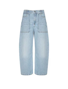 Jeans Balloon Fit DERIVE 1 azzurro 29/L34 - Drykorn - FashionsVida