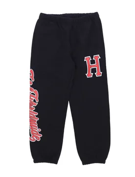 Pantalone Tuta Felpato Uomo Crackerjack Fleece Pant Black - Huf - FashionsVida