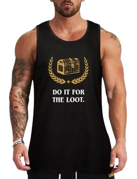 Do It for the Loot Inspired Tabletop RPG Gaming Tank Top Basic Layering Tank Top Casual Sleeveless Soft Shirt - Aliexpress - FashionsVida