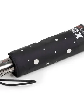 Parapluie X-TRA SOLIDE 28 cm Pois Noir/Jaune pois noir/jaune ST - Isotoner - FashionsVida