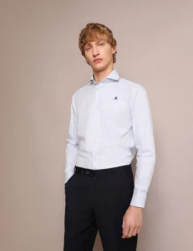 Camisa de hombre regular fit lisa - Scalpers - FashionsVida