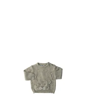 Maglione girocollo ECRU 18M - Mayoral - FashionsVida