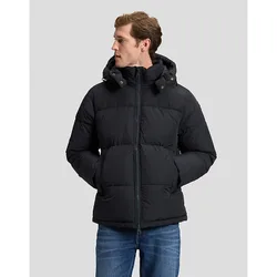 Regular Puffer Jacket Black Größe L male