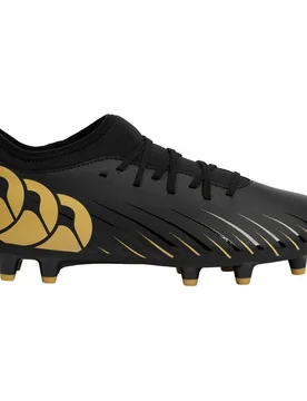 Unisex Adult Speed Falcon Team Firm Ground Rugby Boots (Black) - Size Uk 10.5 - Canterbury - FashionsVida