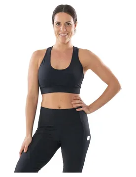 Haut De Sport à Maintien élevé Active Black M - Ginadan - FashionsVida