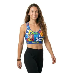 Haut De Sport à Impact Moyen Chupa Chups 70´s Multicolour S