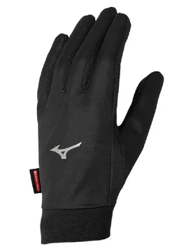 Wind Guard Gloves Black L Men,Women - Mizuno - FashionsVida
