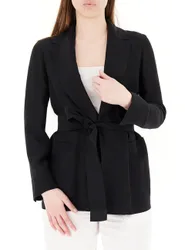 Blazer con cintura NERO 40