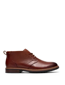 Leather Chukka Boots Tan male - Clarks - FashionsVida