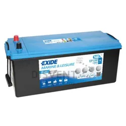 V/700 Cca Dual Agm Ep1200 Battery 140ah Black One Size unisex