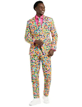 Suits Herrenkostüm mit Konfetti - Oppo - FashionsVida