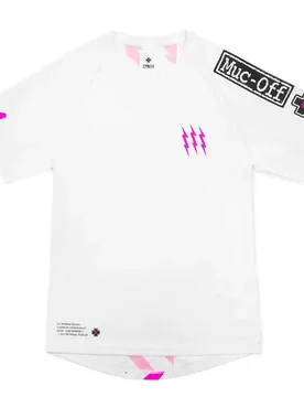 Maglietta A Maniche Corte Riders White - Muc Off - FashionsVida