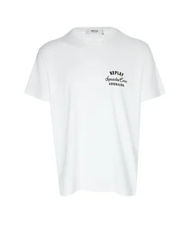 REPLAY T-Shirt weiss M herren - Replay - FashionsVida