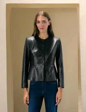 Chaqueta lady de napa de mujer - Woman El Corte Inglés - FashionsVida