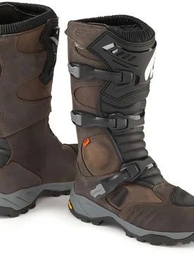 Stivali Moto Adventure ADVENTURE PRO Dry Marrone taglia 37 - Forma - FashionsVida